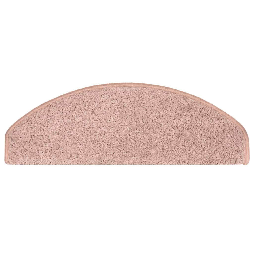 Carpet Stair Treads 15 pcs Light Pink 65x21x4 cm- Stair Treads - HomeShopIreland - Home Shop Ireland - Stair Treads - Carpet Stair Treads 15 pcs Light Pink 65x21x4 cm
