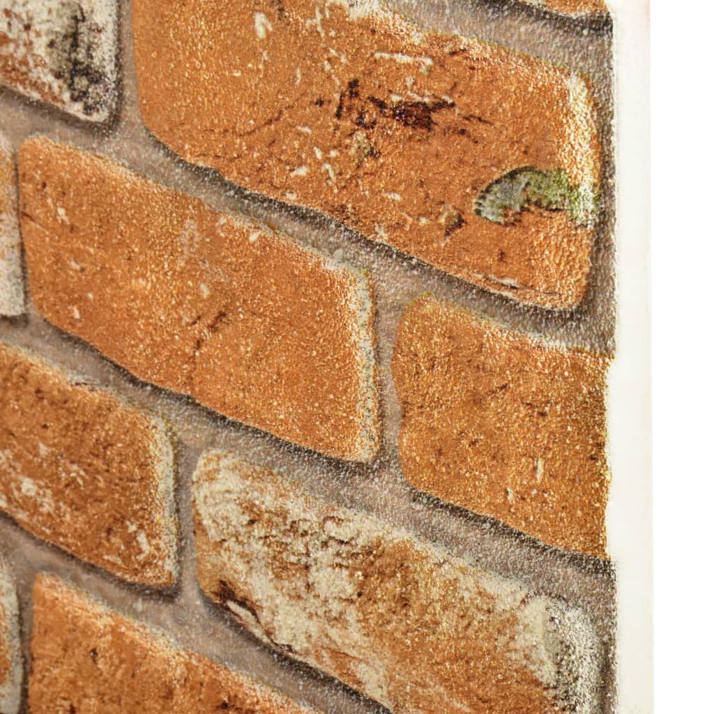 3D Wall Panels with Light Brown Brick Design 11 pcs EPS- Wall Panelling - HomeShopIreland - Home Shop Ireland - Wall Panelling - 3D Wall Panels with Light Brown Brick Design 11 pcs EPS