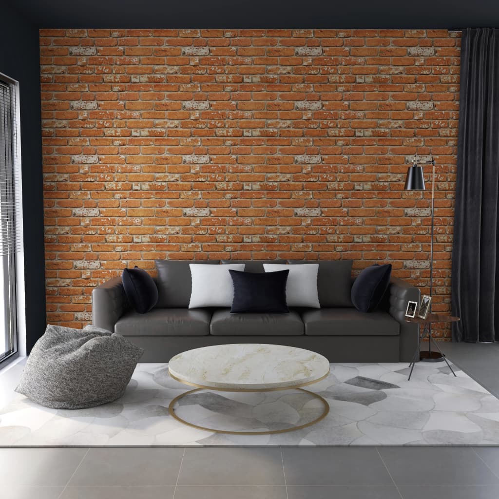 3D Wall Panels with Light Brown Brick Design 11 pcs EPS- Wall Panelling - HomeShopIreland - Home Shop Ireland - Wall Panelling - 3D Wall Panels with Light Brown Brick Design 11 pcs EPS