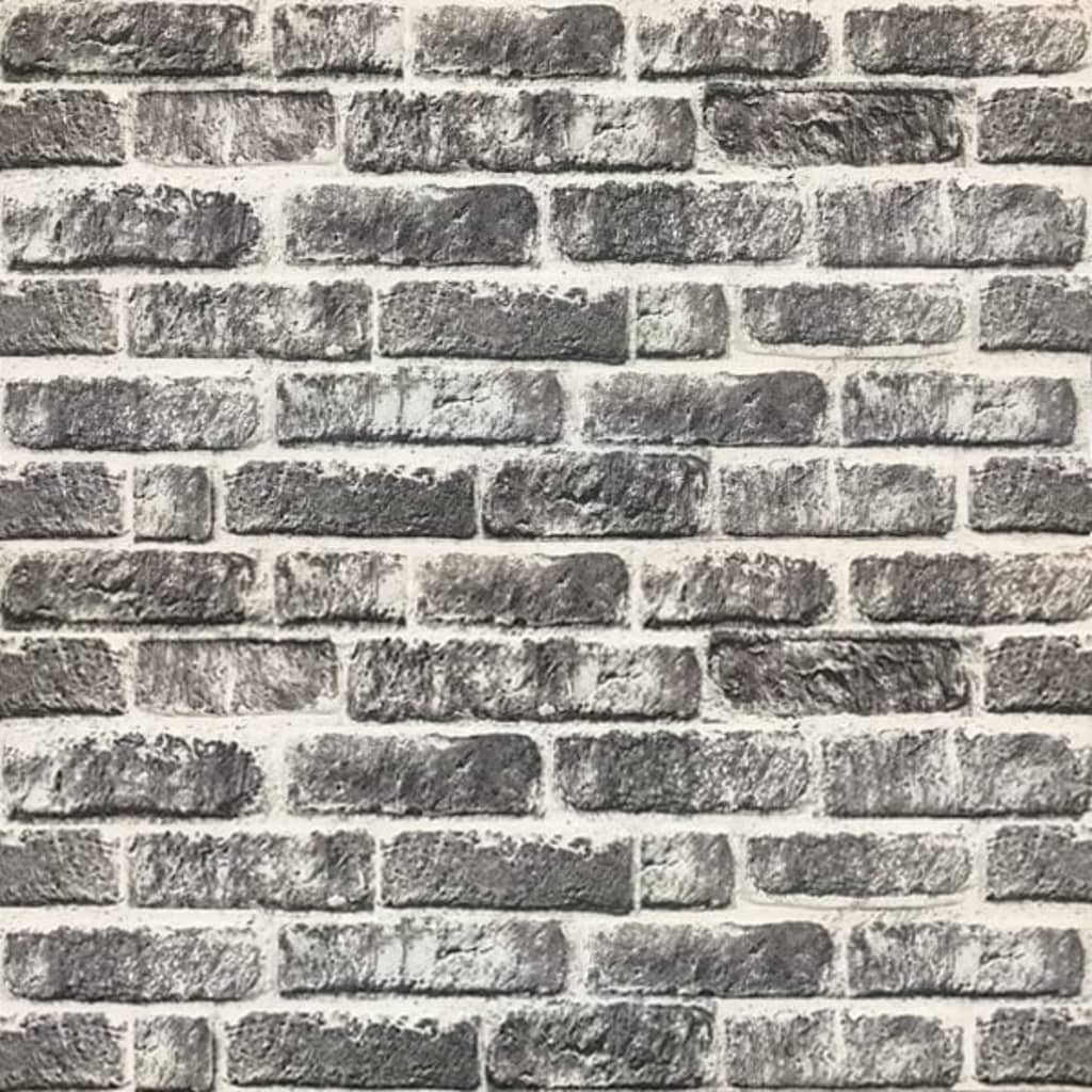 3D Wall Panels with Dark Grey Brick Design 11 pcs EPS- Wall Panelling - HomeShopIreland - Home Shop Ireland - Wall Panelling - 3D Wall Panels with Dark Grey Brick Design 11 pcs EPS