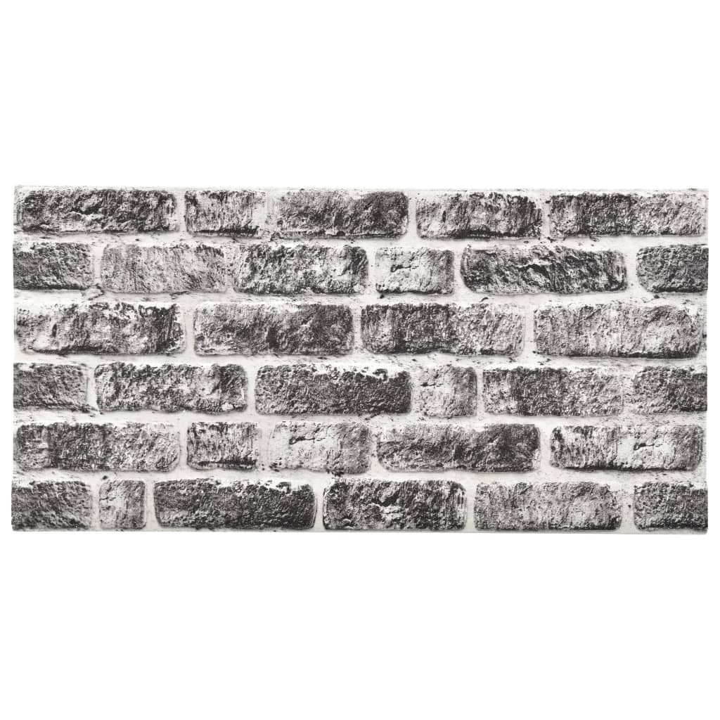 3D Wall Panels with Dark Grey Brick Design 11 pcs EPS- Wall Panelling - HomeShopIreland - Home Shop Ireland - Wall Panelling - 3D Wall Panels with Dark Grey Brick Design 11 pcs EPS