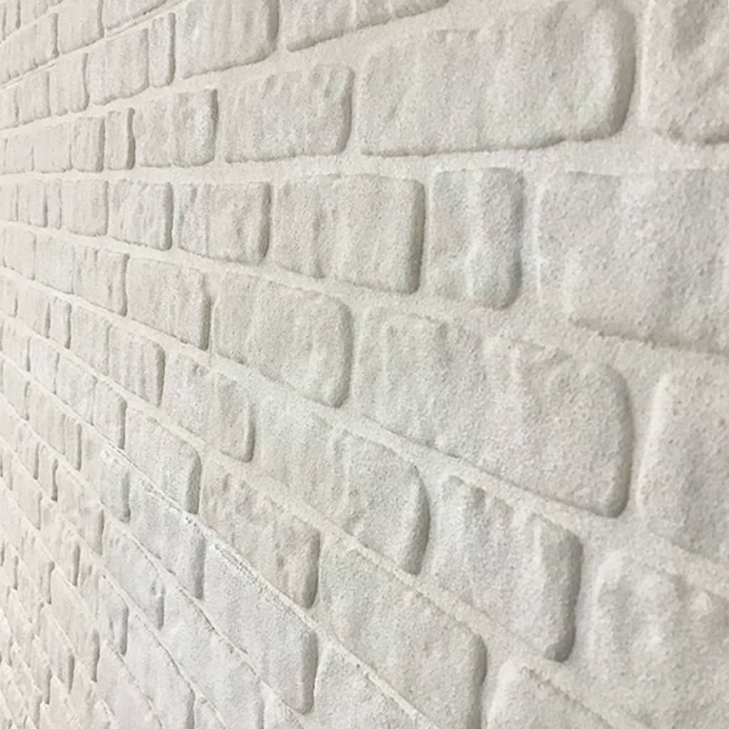 3D Wall Panels with White Brick Design 11 pcs EPS- Wall Panelling - HomeShopIreland - Home Shop Ireland - Wall Panelling - 3D Wall Panels with White Brick Design 11 pcs EPS