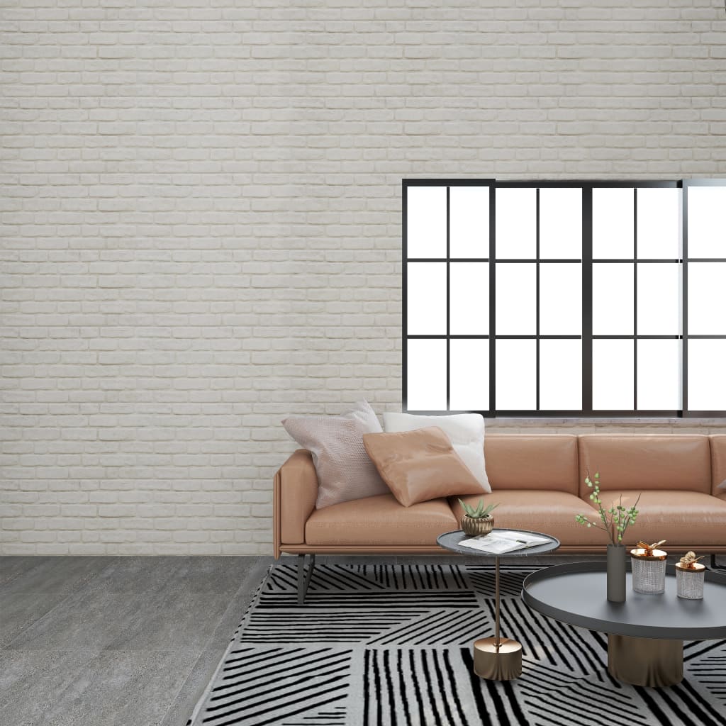 3D Wall Panels with White Brick Design 11 pcs EPS- Wall Panelling - HomeShopIreland - Home Shop Ireland - Wall Panelling - 3D Wall Panels with White Brick Design 11 pcs EPS