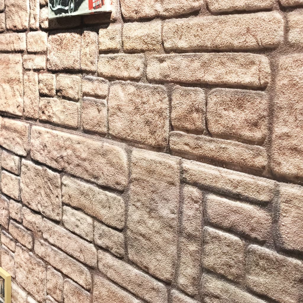 3D Wall Panels with Beige Brick Design 11 pcs EPS- Wall Panelling - HomeShopIreland - Home Shop Ireland - Wall Panelling - 3D Wall Panels with Beige Brick Design 11 pcs EPS