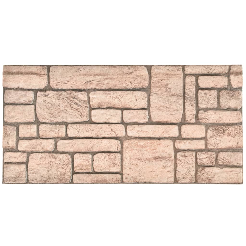 3D Wall Panels with Beige Brick Design 11 pcs EPS- Wall Panelling - HomeShopIreland - Home Shop Ireland - Wall Panelling - 3D Wall Panels with Beige Brick Design 11 pcs EPS
