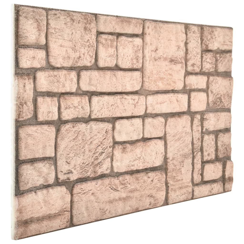 3D Wall Panels with Beige Brick Design 11 pcs EPS- Wall Panelling - HomeShopIreland - Home Shop Ireland - Wall Panelling - 3D Wall Panels with Beige Brick Design 11 pcs EPS