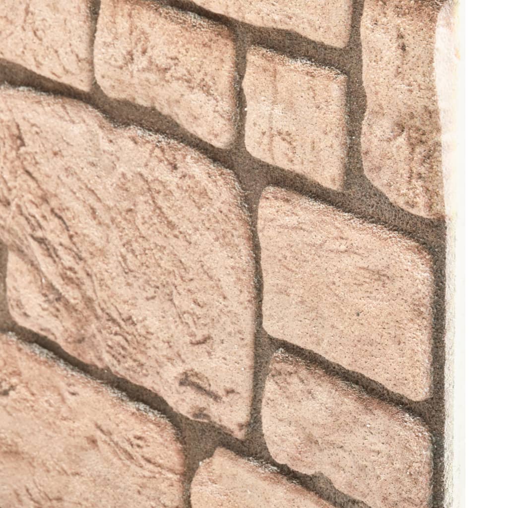 3D Wall Panels with Beige Brick Design 11 pcs EPS- Wall Panelling - HomeShopIreland - Home Shop Ireland - Wall Panelling - 3D Wall Panels with Beige Brick Design 11 pcs EPS