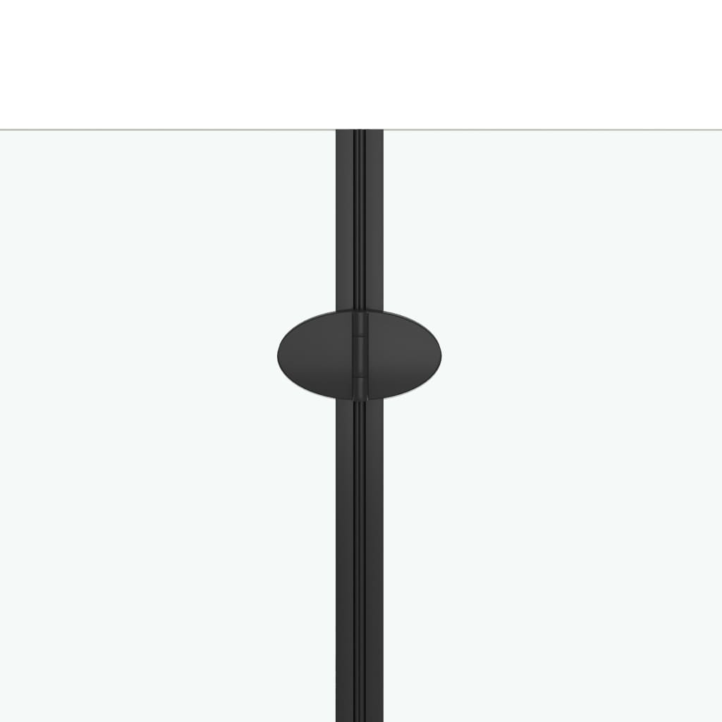 Bi-Folding Shower Enclosure ESG 120x68x130 cm Black- Shower Doors & Enclosures - HomeShopIreland - Home Shop Ireland - Shower Doors & Enclosures - Bi-Folding Shower Enclosure ESG 120x68x130 cm Black