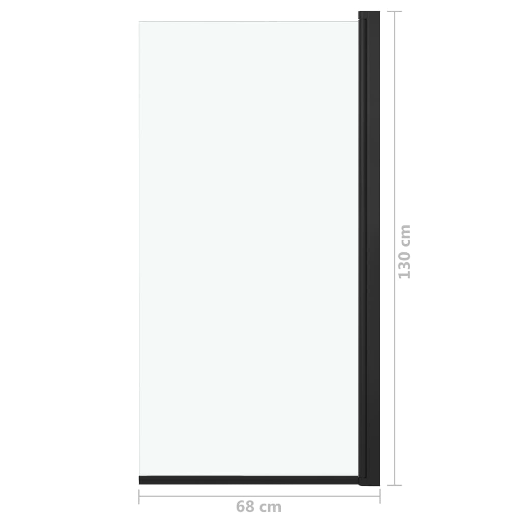 Shower Enclosure ESG 68x130 cm Black- Shower Doors & Enclosures - HomeShopIreland - Home Shop Ireland - Shower Doors & Enclosures - Shower Enclosure ESG 68x130 cm Black