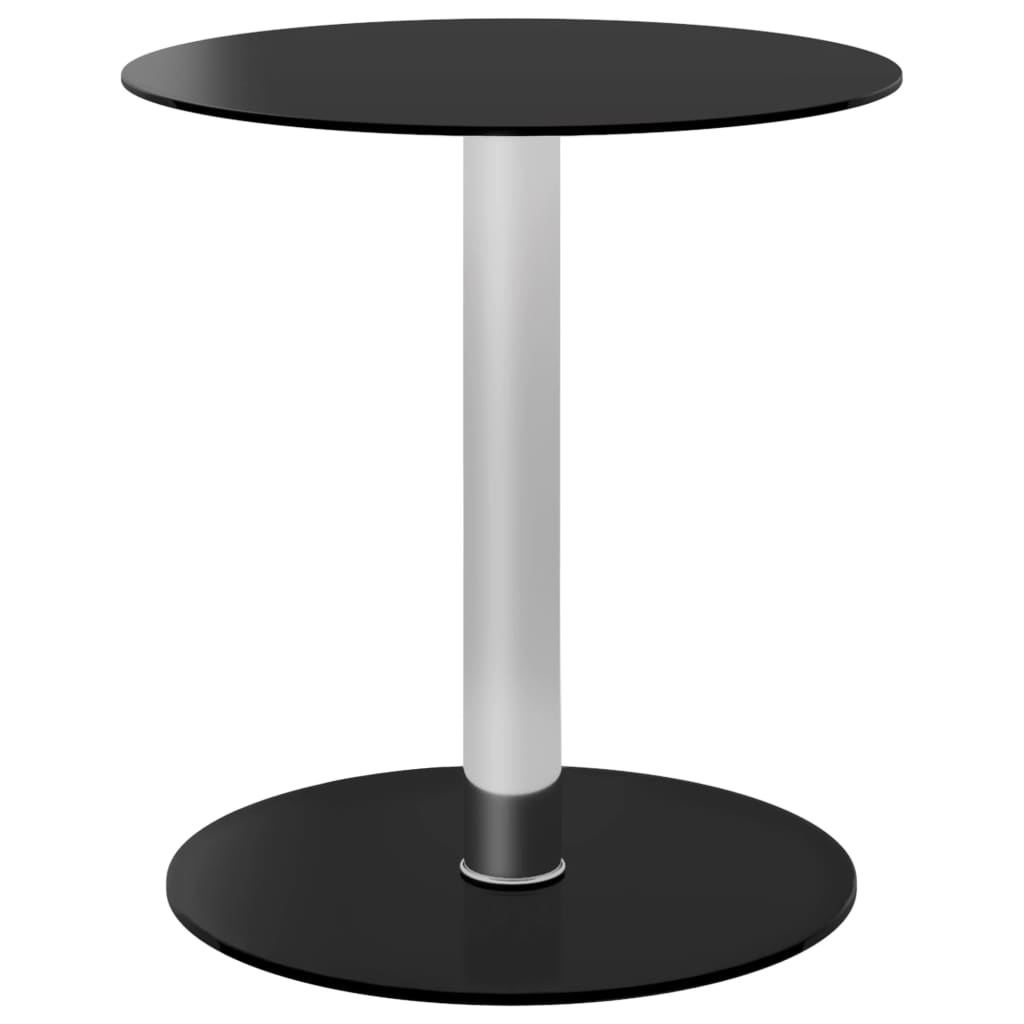Coffee Table Black 40 cm Tempered Glass- Coffee Tables - HomeShopIreland - Home Shop Ireland - Coffee Tables - Coffee Table Black 40 cm Tempered Glass