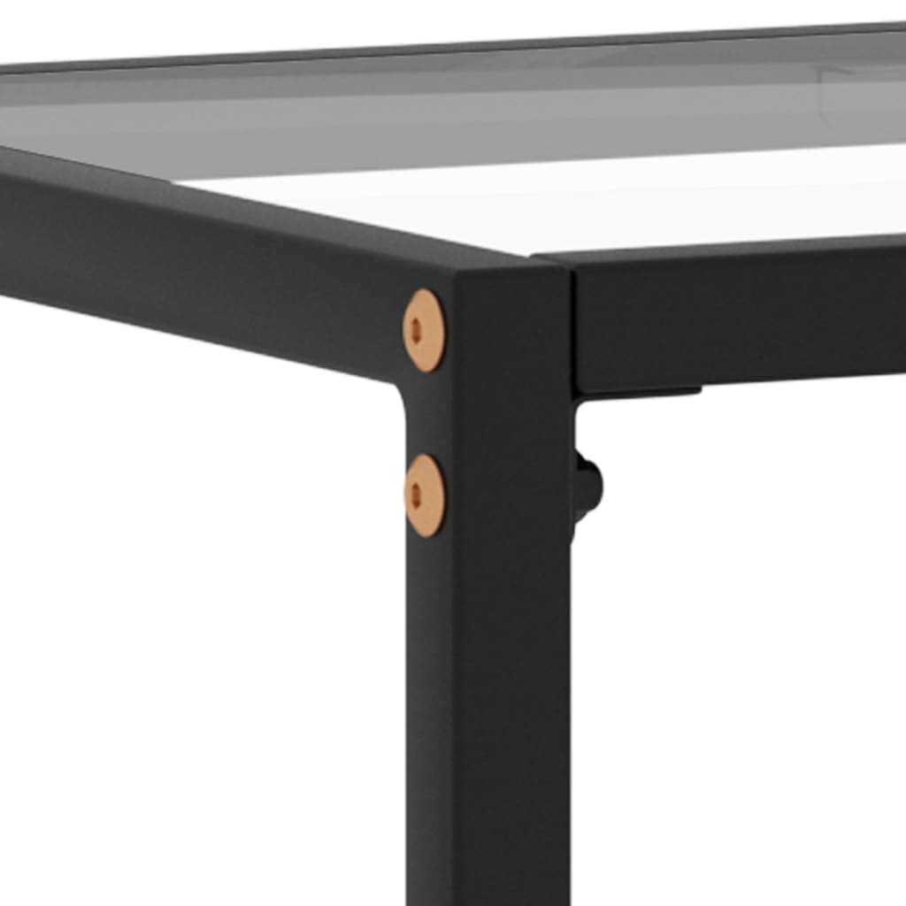 Console Table Transparent 60x35x75 cm Tempered Glass- End Tables - HomeShopIreland - Home Shop Ireland - End Tables - Console Table Transparent 60x35x75 cm Tempered Glass