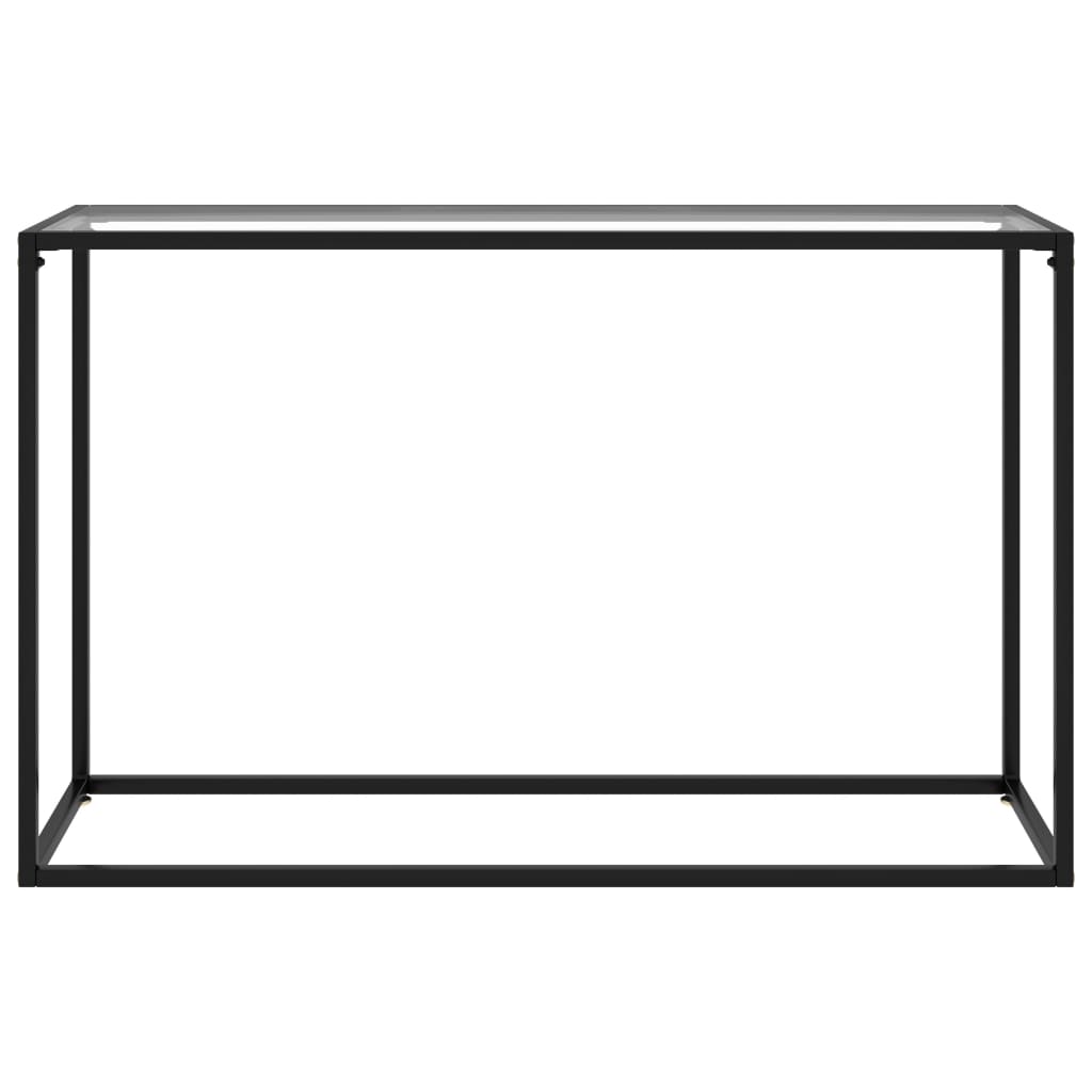 Console Table Transparent 120x35x75 cm Tempered Glass- End Tables - HomeShopIreland - Home Shop Ireland - End Tables - Console Table Transparent 120x35x75 cm Tempered Glass