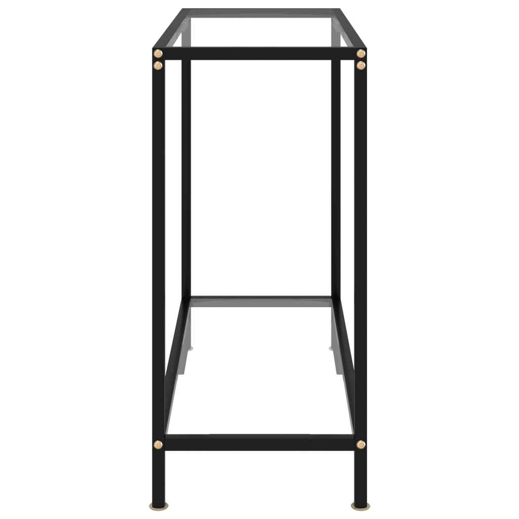 Console Table Transparent 80x35x75 cm Tempered Glass- End Tables - HomeShopIreland - Home Shop Ireland - End Tables - Console Table Transparent 80x35x75 cm Tempered Glass