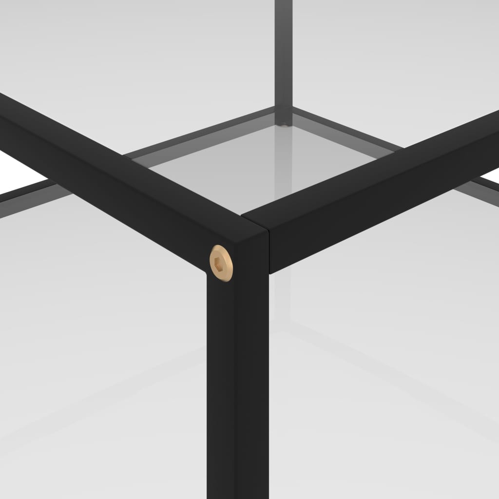 Tea Table Transparent 80x80x35 cm Tempered Glass- Coffee Tables - HomeShopIreland - Home Shop Ireland - Coffee Tables - Tea Table Transparent 80x80x35 cm Tempered Glass