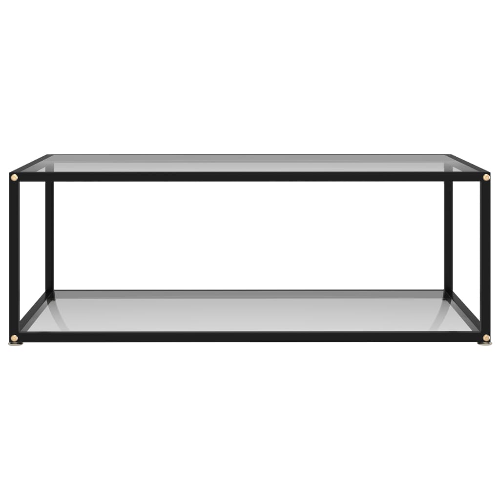Tea Table Transparent 100x50x35 cm Tempered Glass- Coffee Tables - HomeShopIreland - Home Shop Ireland - Coffee Tables - Tea Table Transparent 100x50x35 cm Tempered Glass