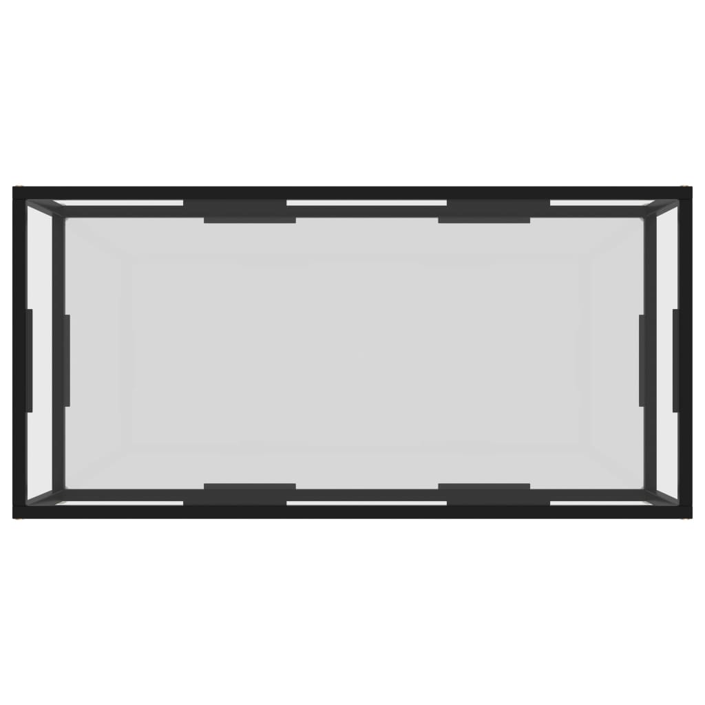 Tea Table Transparent 100x50x35 cm Tempered Glass- Coffee Tables - HomeShopIreland - Home Shop Ireland - Coffee Tables - Tea Table Transparent 100x50x35 cm Tempered Glass