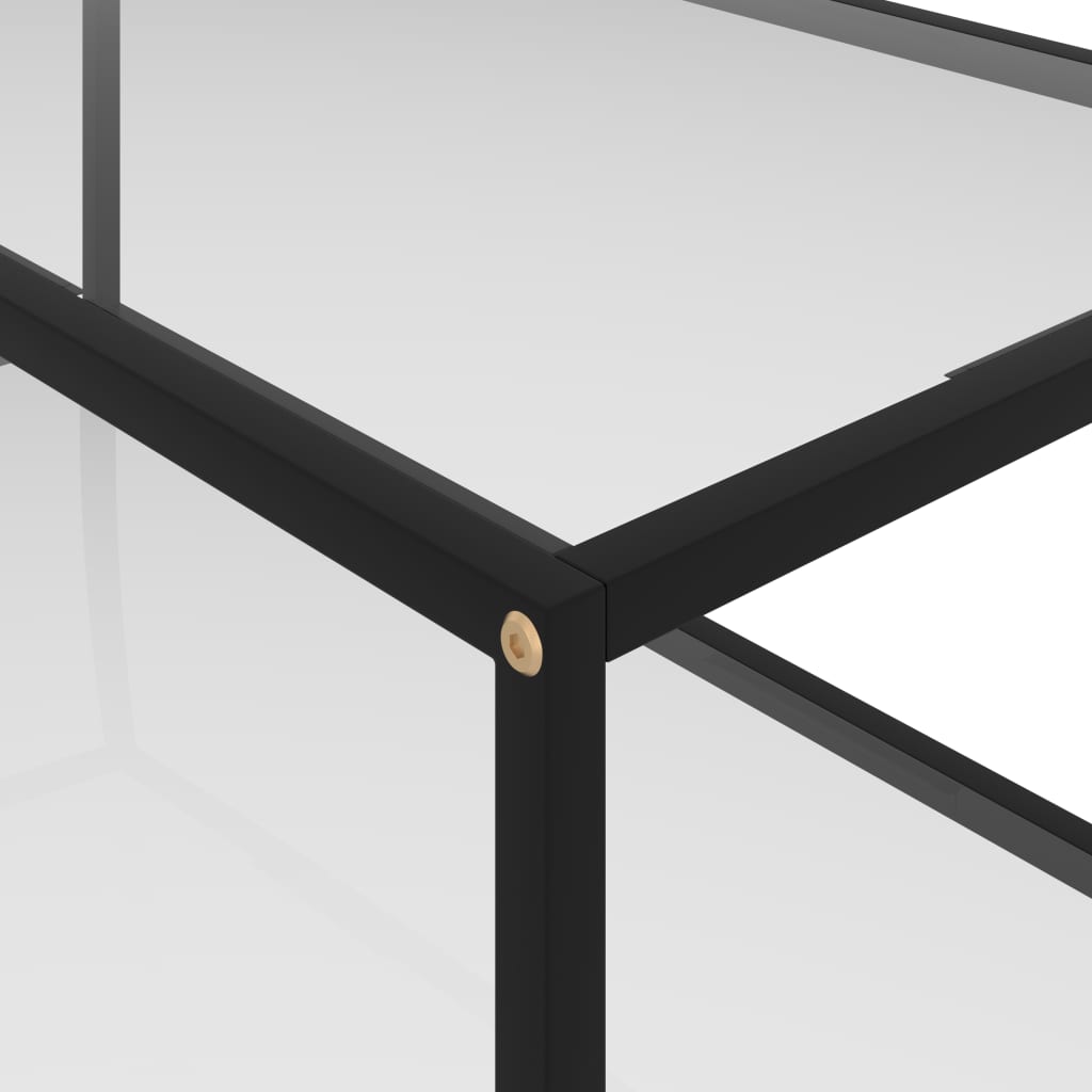 Tea Table Transparent 100x50x35 cm Tempered Glass- Coffee Tables - HomeShopIreland - Home Shop Ireland - Coffee Tables - Tea Table Transparent 100x50x35 cm Tempered Glass