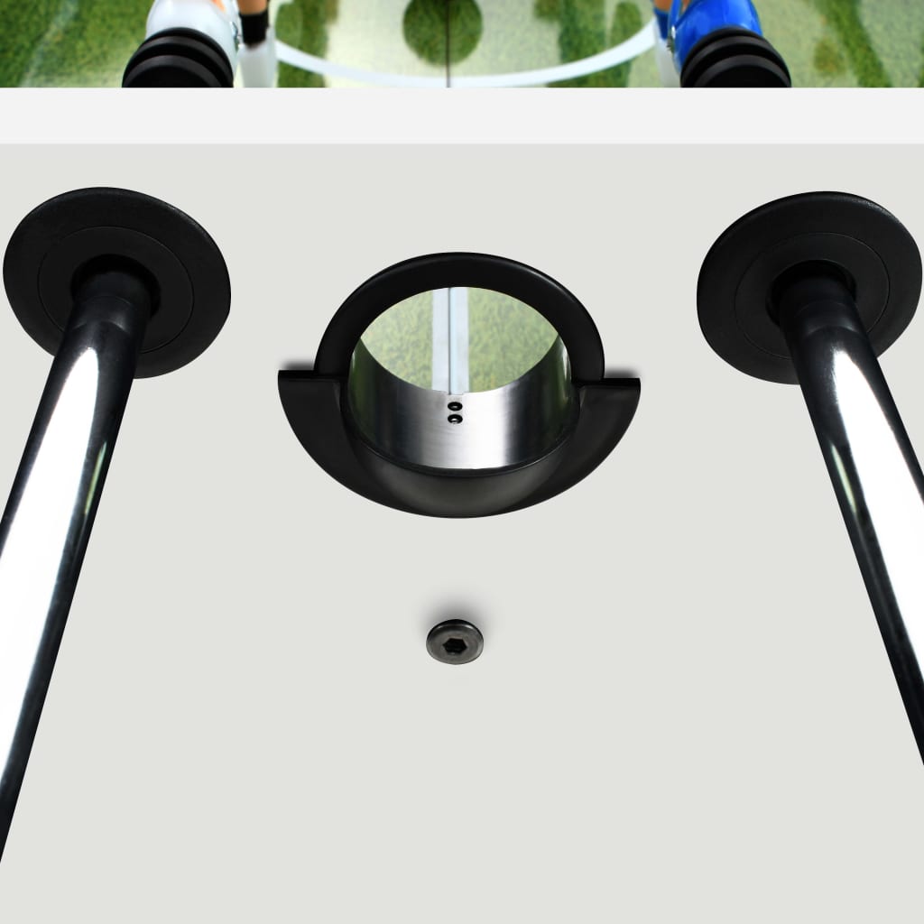Football Table Steel 60 kg 140x74.5x87.5 cm White- Foosball Tables - HomeShopIreland - Home Shop Ireland - Foosball Tables - Football Table Steel 60 kg 140x74.5x87.5 cm White