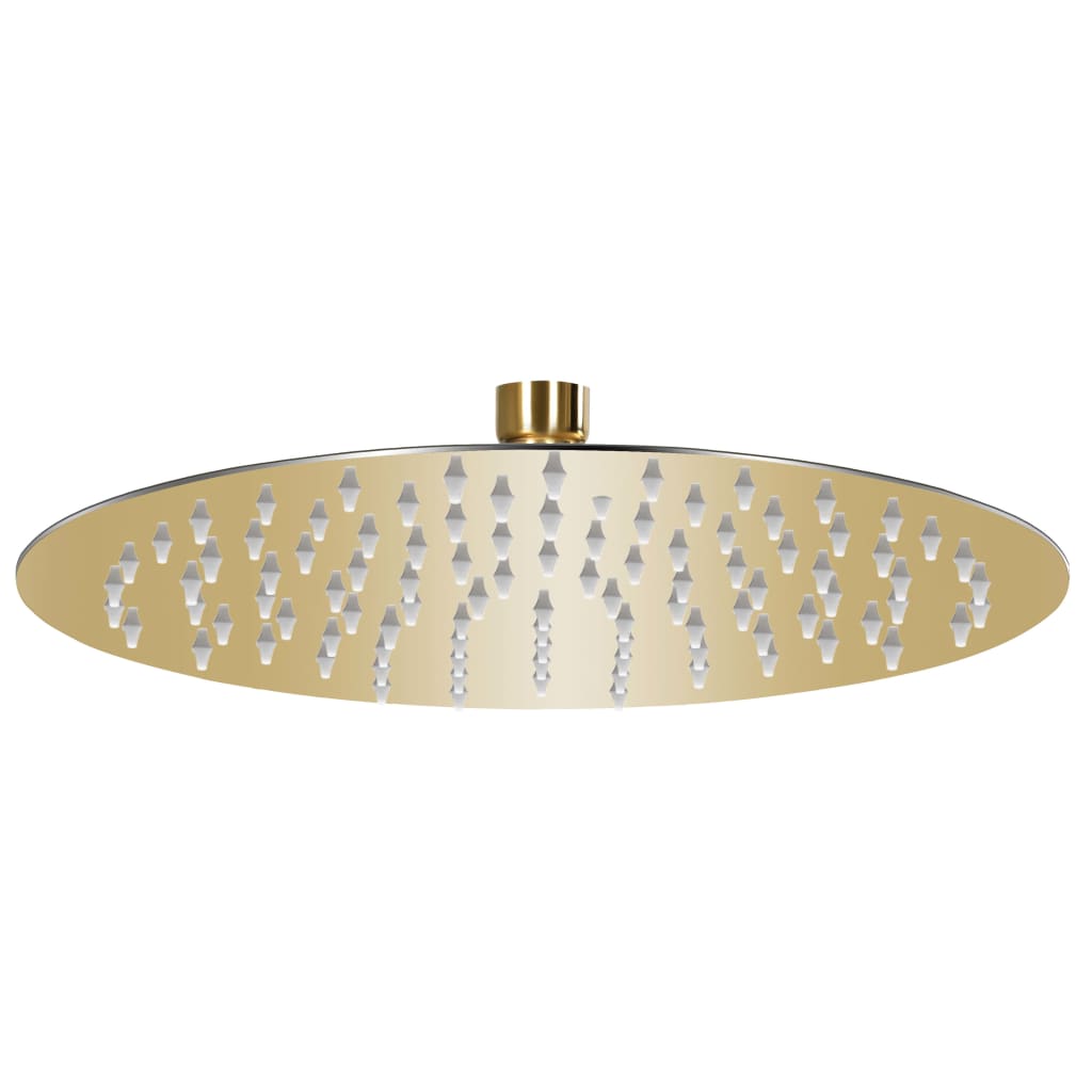 Rain Shower Head Stainless Steel 25 cm Round Gold- Shower Heads - HomeShopIreland - Home Shop Ireland - Shower Heads - Rain Shower Head Stainless Steel 25 cm Round Gold
