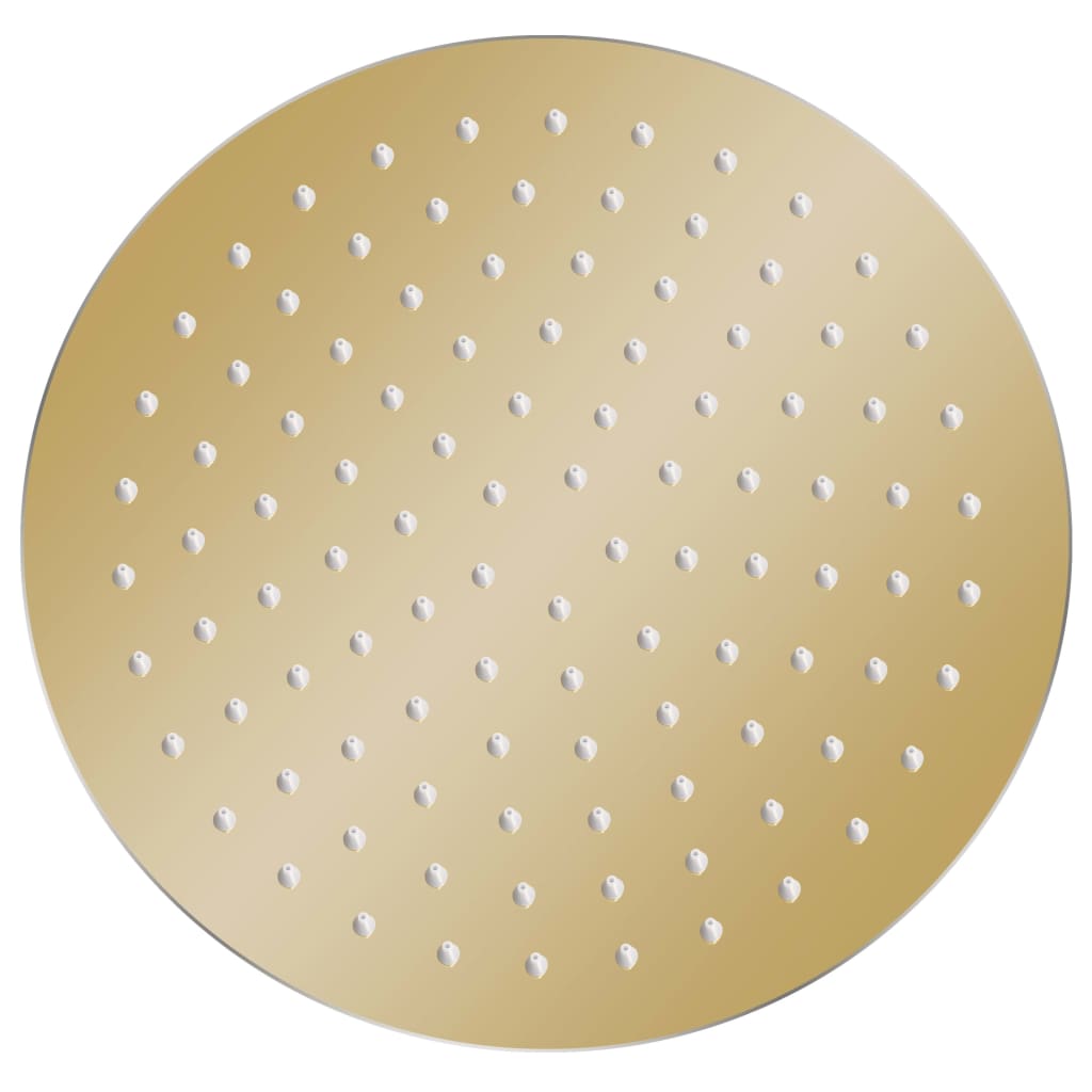 Rain Shower Head Stainless Steel 25 cm Round Gold- Shower Heads - HomeShopIreland - Home Shop Ireland - Shower Heads - Rain Shower Head Stainless Steel 25 cm Round Gold