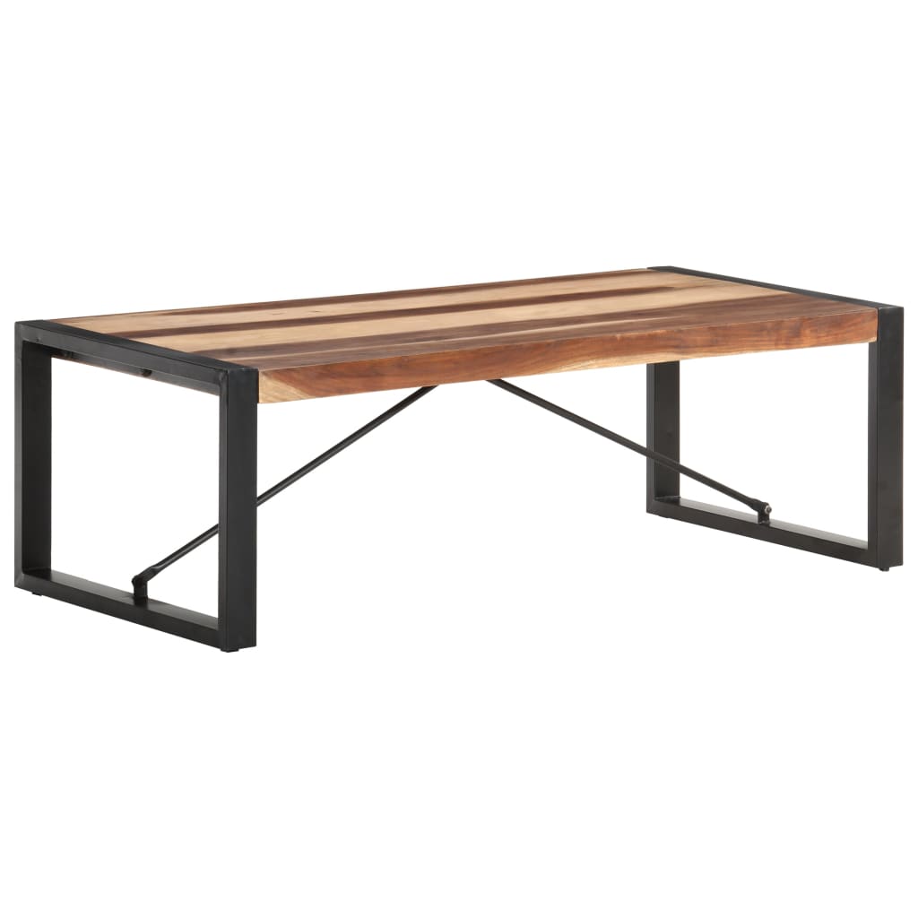 Coffee Table 120x60x40 cm Solid Wood with Sheesham Finish- Coffee Tables - HomeShopIreland - Home Shop Ireland - Coffee Tables - Coffee Table 120x60x40 cm Solid Wood with Sheesham Finish