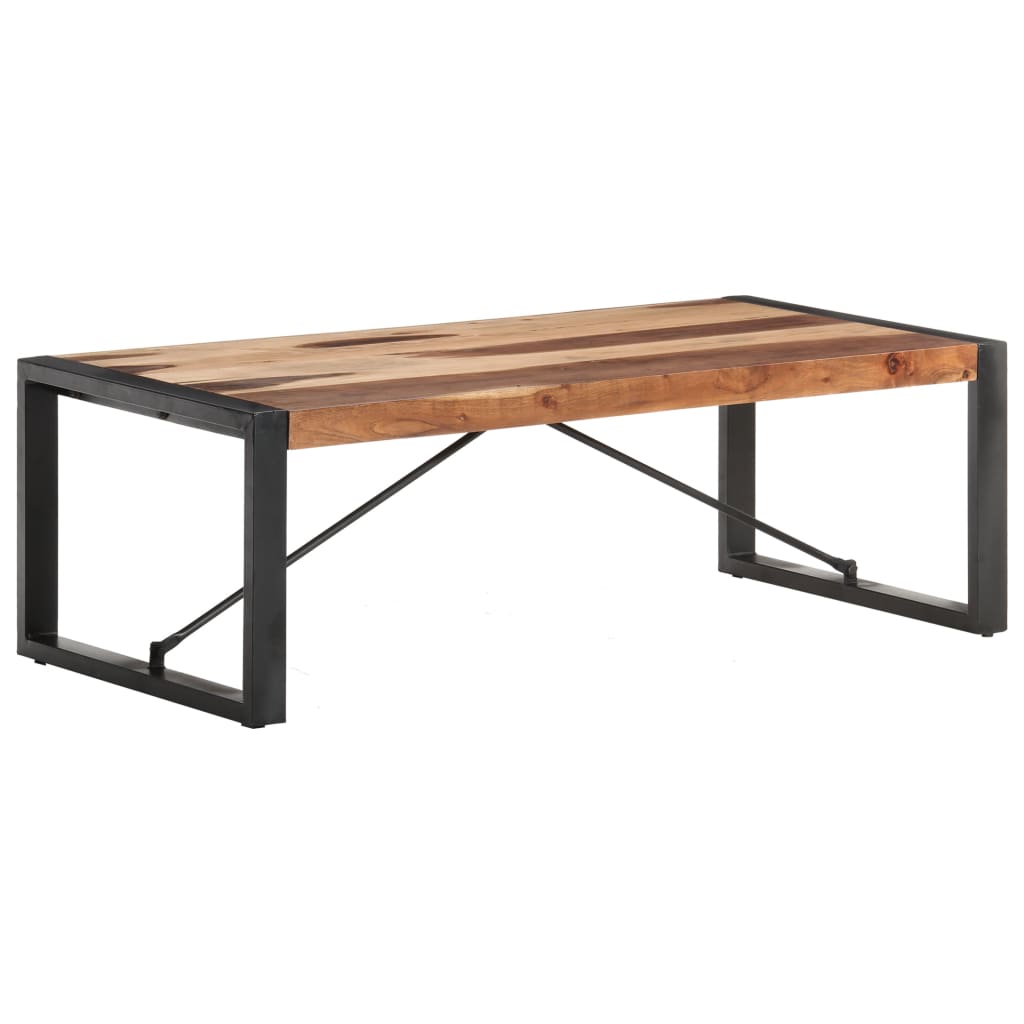 Coffee Table 120x60x40 cm Solid Wood with Sheesham Finish- Coffee Tables - HomeShopIreland - Home Shop Ireland - Coffee Tables - Coffee Table 120x60x40 cm Solid Wood with Sheesham Finish
