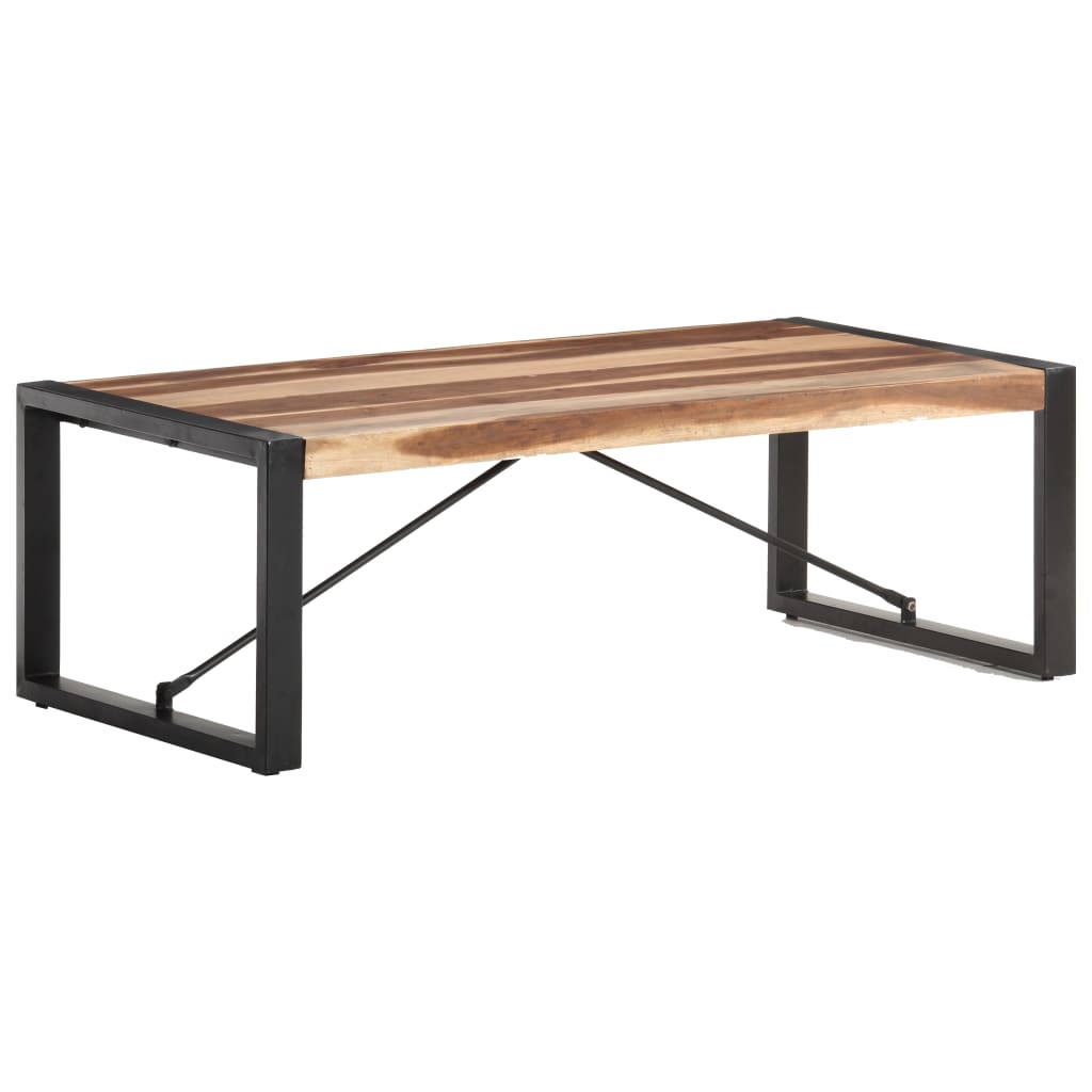 Coffee Table 120x60x40 cm Solid Wood with Sheesham Finish- Coffee Tables - HomeShopIreland - Home Shop Ireland - Coffee Tables - Coffee Table 120x60x40 cm Solid Wood with Sheesham Finish