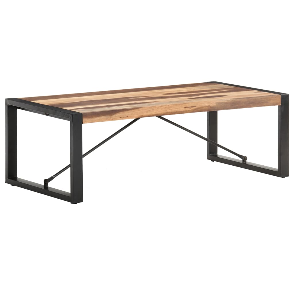 Coffee Table 120x60x40 cm Solid Wood with Sheesham Finish- Coffee Tables - HomeShopIreland - Home Shop Ireland - Coffee Tables - Coffee Table 120x60x40 cm Solid Wood with Sheesham Finish