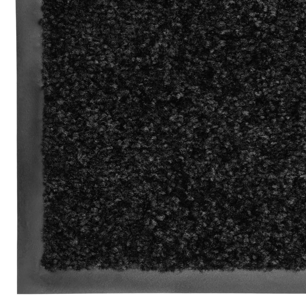 Doormat Washable Black 60x90 cm- Door Mats - HomeShopIreland - Home Shop Ireland - Door Mats - Doormat Washable Black 60x90 cm
