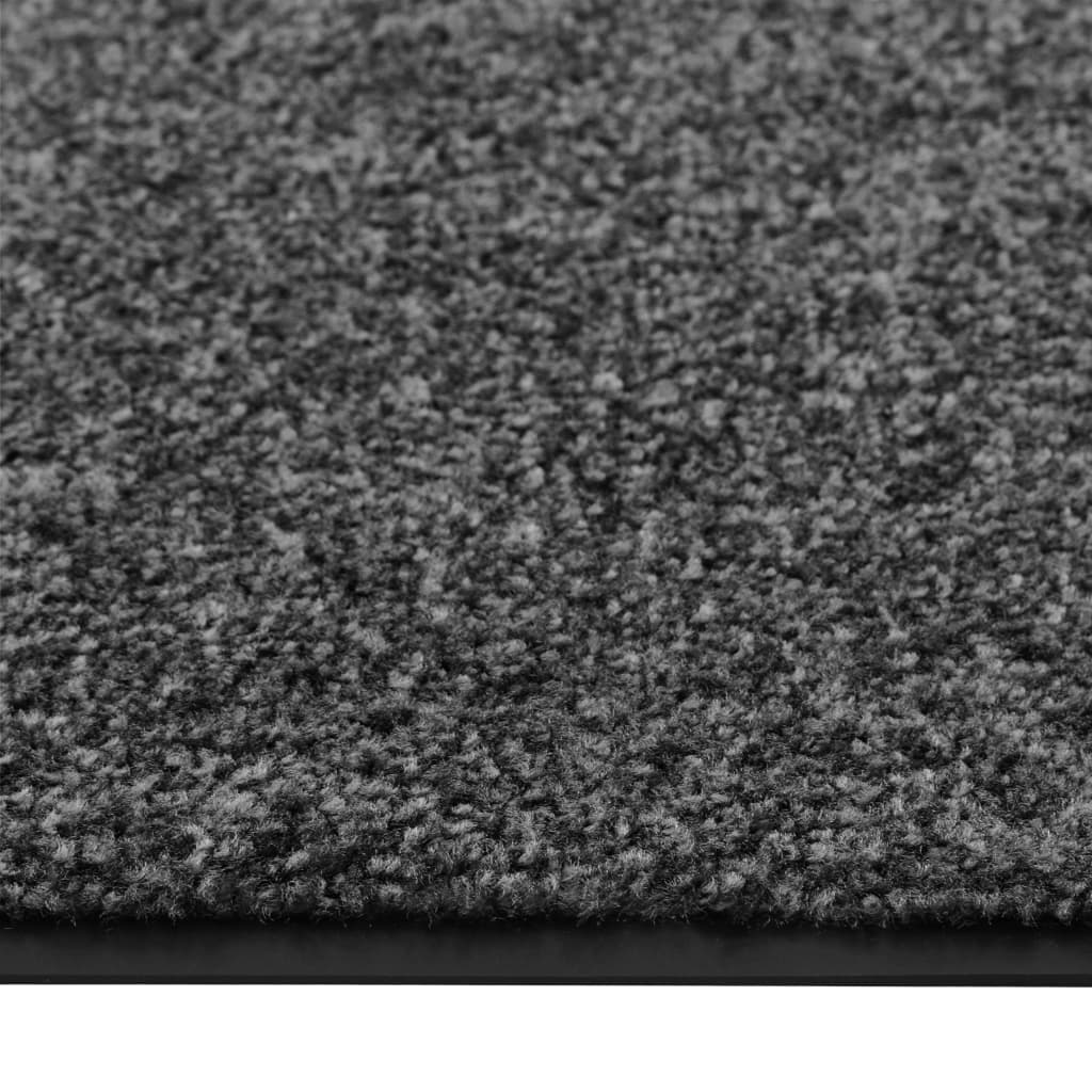 Doormat Washable Anthracite 40x60 cm- Door Mats - HomeShopIreland - Home Shop Ireland - Door Mats - Doormat Washable Anthracite 40x60 cm