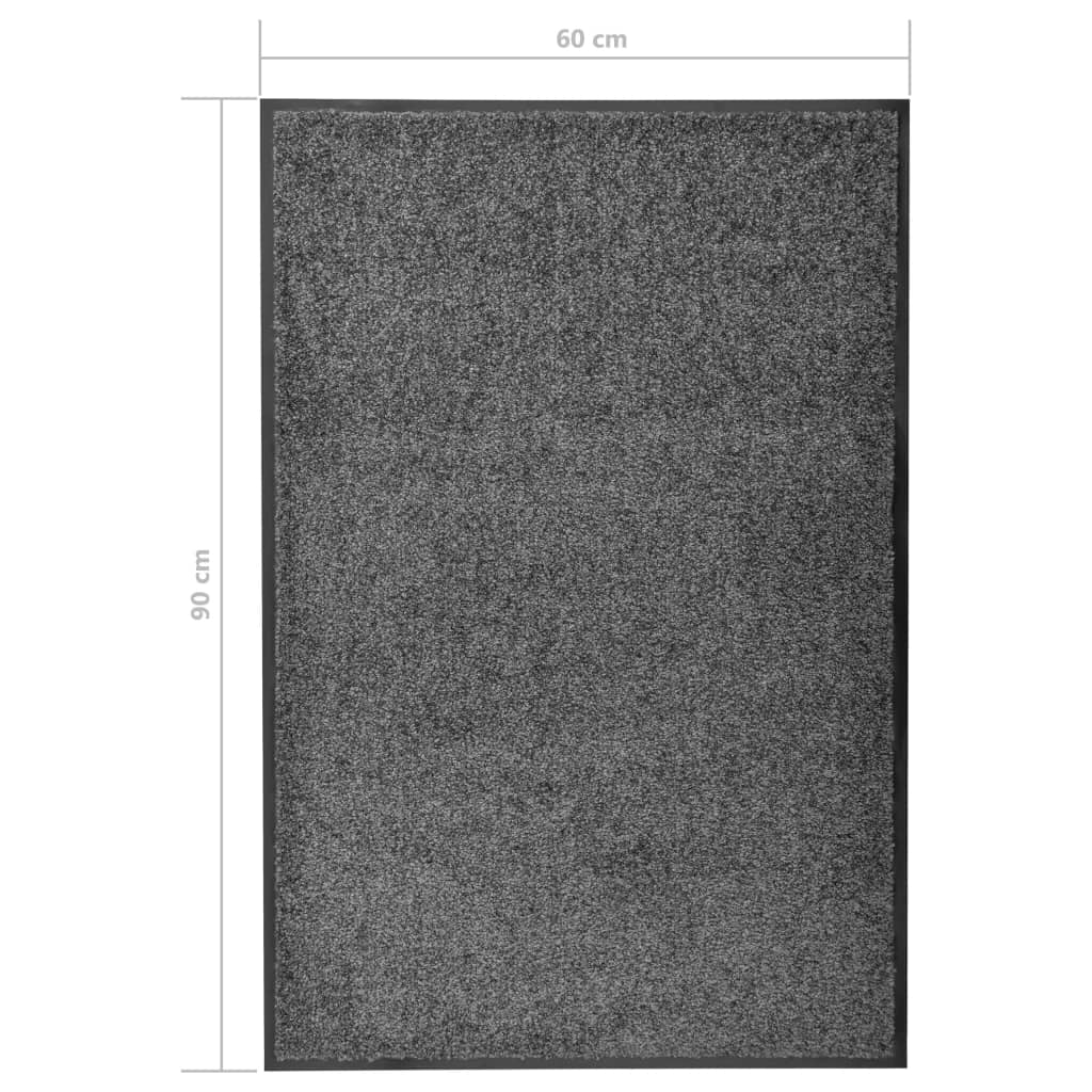 Doormat Washable Anthracite 60x90 cm- Door Mats - HomeShopIreland - Home Shop Ireland - Door Mats - Doormat Washable Anthracite 60x90 cm