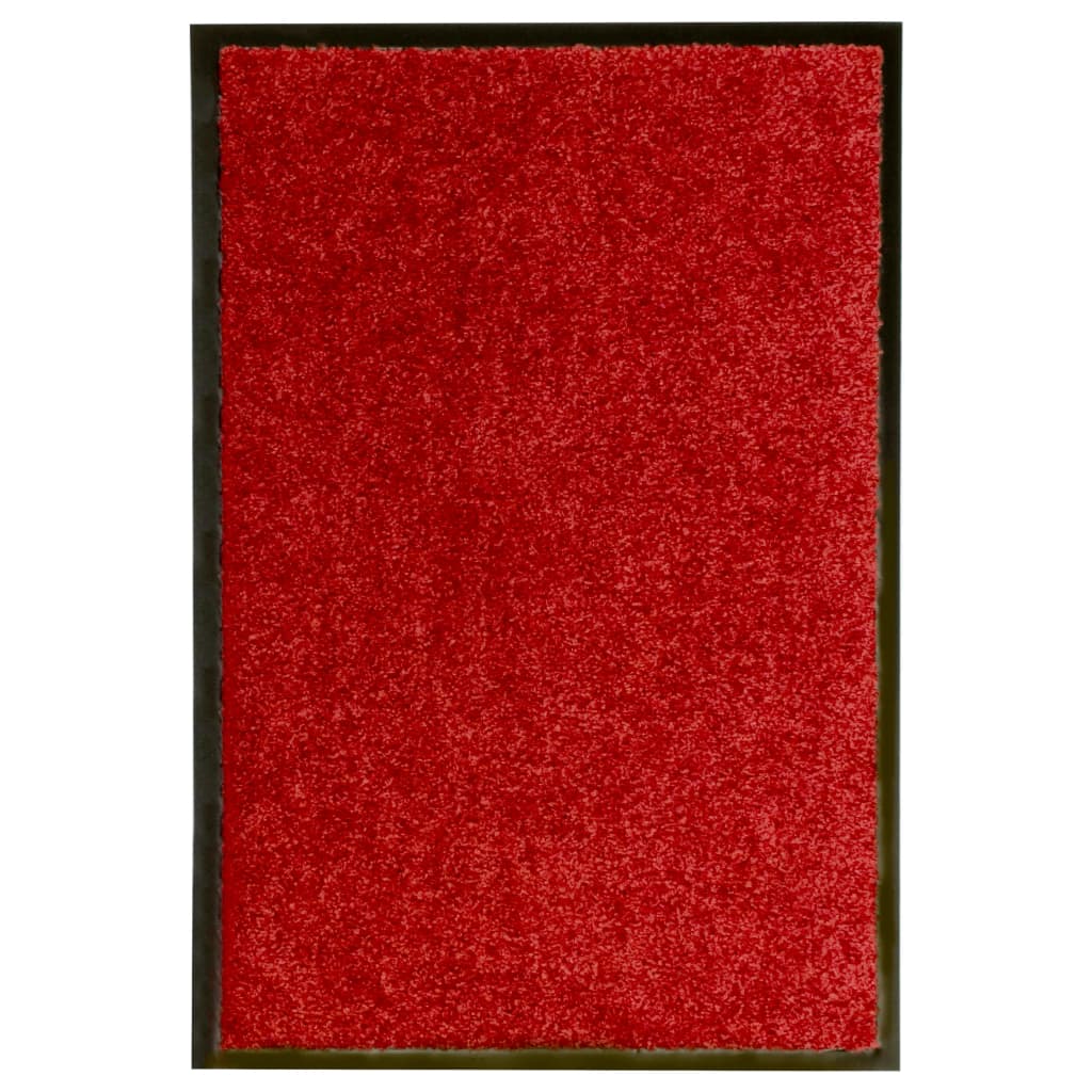 Doormat Washable Red 40x60 cm- Door Mats - HomeShopIreland - Home Shop Ireland - Door Mats - Doormat Washable Red 40x60 cm