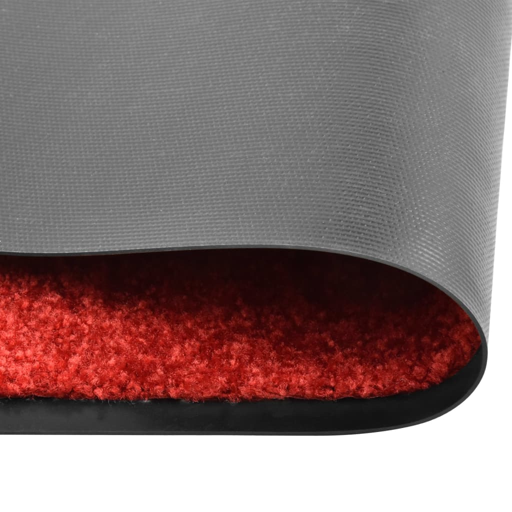 Doormat Washable Red 40x60 cm- Door Mats - HomeShopIreland - Home Shop Ireland - Door Mats - Doormat Washable Red 40x60 cm