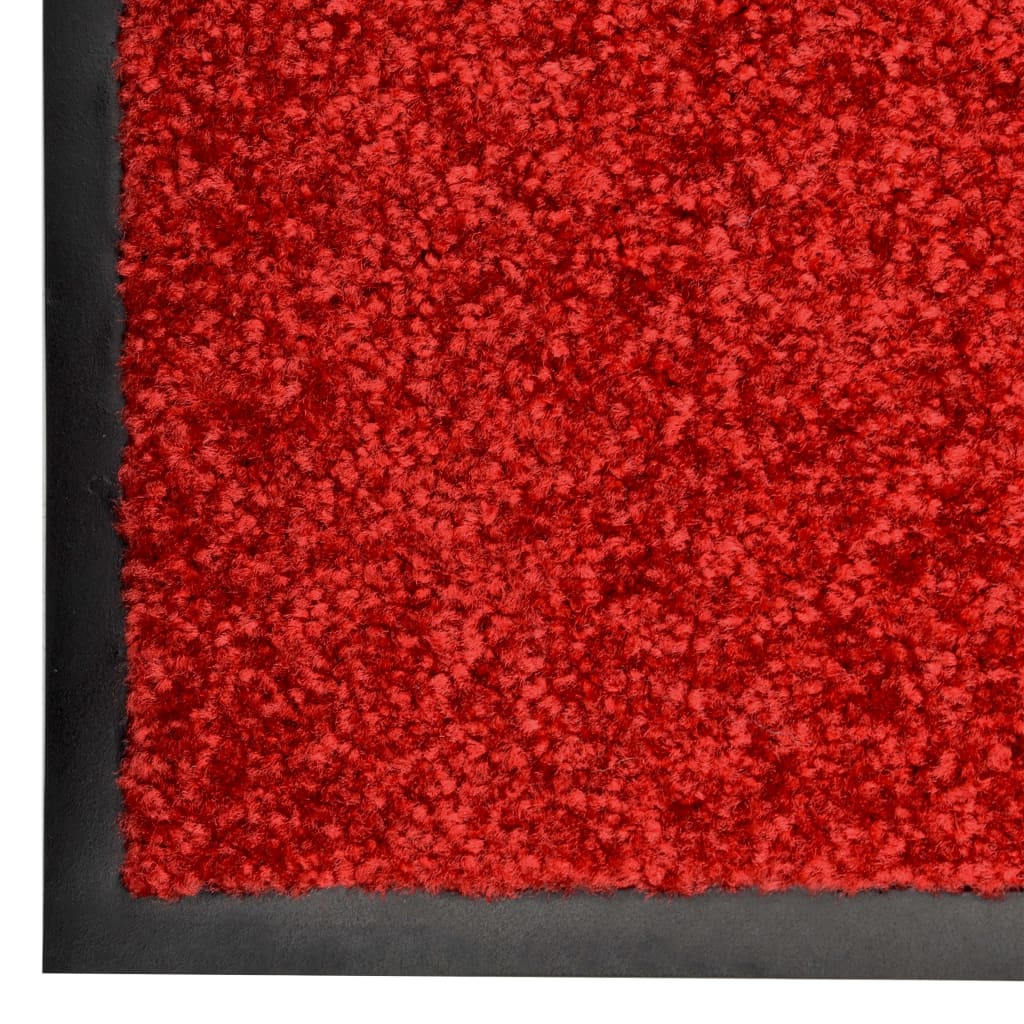 Doormat Washable Red 40x60 cm- Door Mats - HomeShopIreland - Home Shop Ireland - Door Mats - Doormat Washable Red 40x60 cm
