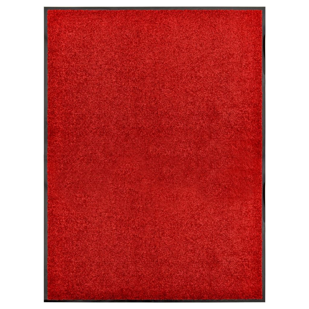 Doormat Washable Red 90x120 cm- Door Mats - HomeShopIreland - Home Shop Ireland - Door Mats - Doormat Washable Red 90x120 cm