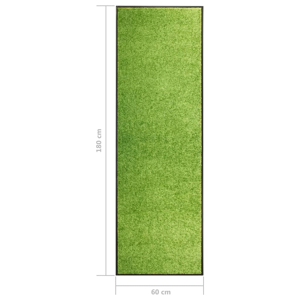 Doormat Washable Green 60x180 cm- Door Mats - HomeShopIreland - Home Shop Ireland - Door Mats - Doormat Washable Green 60x180 cm