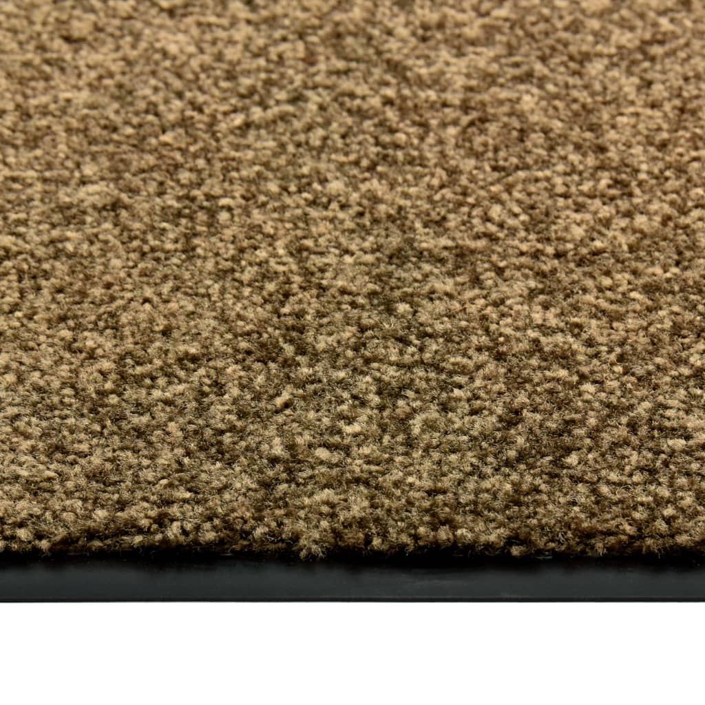 Doormat Washable Brown 60x90 cm- Door Mats - HomeShopIreland - Home Shop Ireland - Door Mats - Doormat Washable Brown 60x90 cm