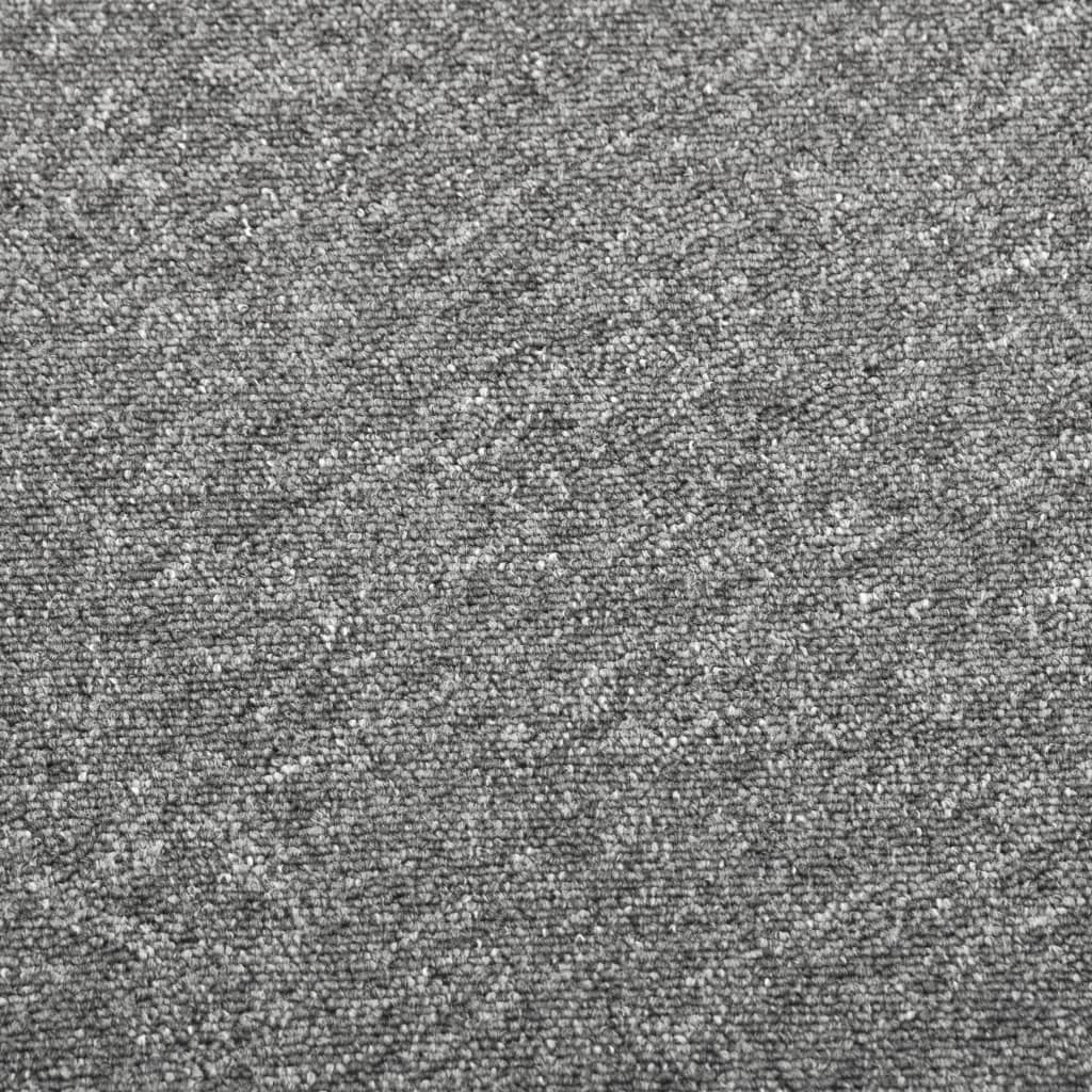 Carpet Floor Tiles 20 pcs 5 m² 50x50 cm Grey- Flooring & Carpet - HomeShopIreland - Home Shop Ireland - Flooring & Carpet - Carpet Floor Tiles 20 pcs 5 mÂ² 50x50 cm Grey