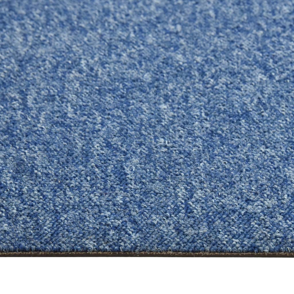 Carpet Floor Tiles 20 pcs 5 m² 50x50 cm Blue- Flooring & Carpet - HomeShopIreland - Home Shop Ireland - Flooring & Carpet - Carpet Floor Tiles 20 pcs 5 mÂ² 50x50 cm Blue