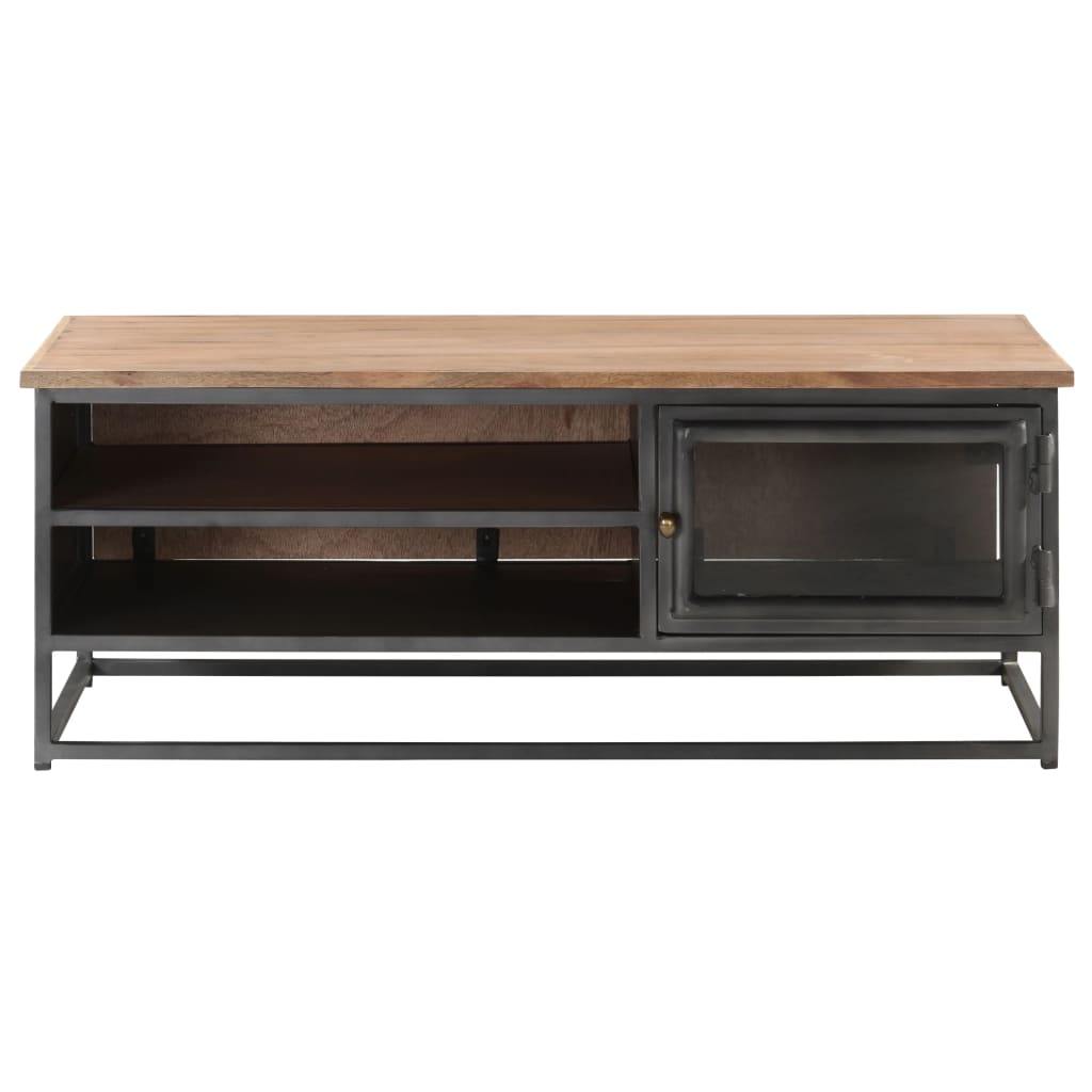 Coffee Table Grey 90x50x35 cm Solid Acacia Wood- Coffee Tables - HomeShopIreland - Home Shop Ireland - Coffee Tables - Coffee Table Grey 90x50x35 cm Solid Acacia Wood