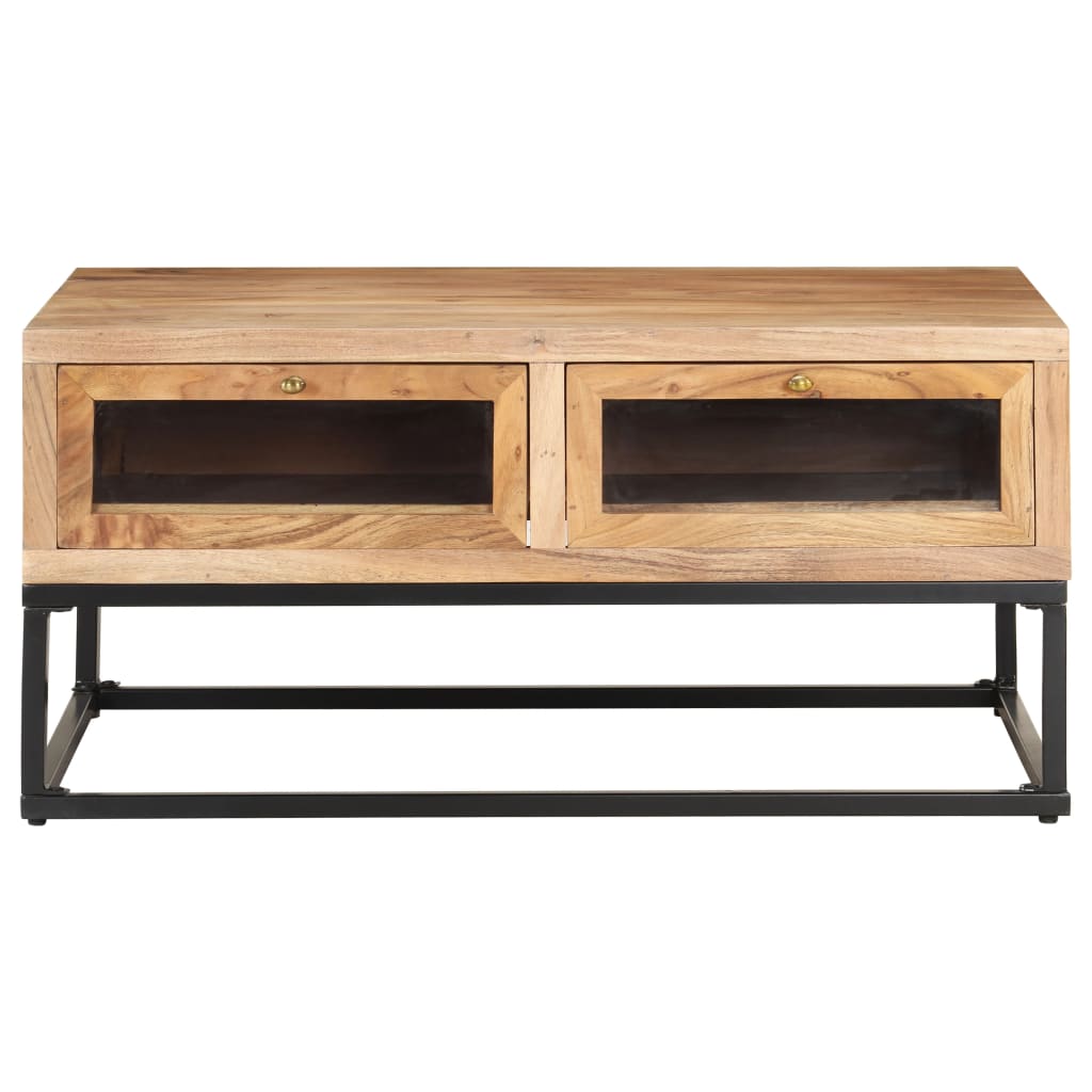 Coffee Table 90x60x40 cm Solid Acacia Wood- Coffee Tables - HomeShopIreland - Home Shop Ireland - Coffee Tables - Coffee Table 90x60x40 cm Solid Acacia Wood