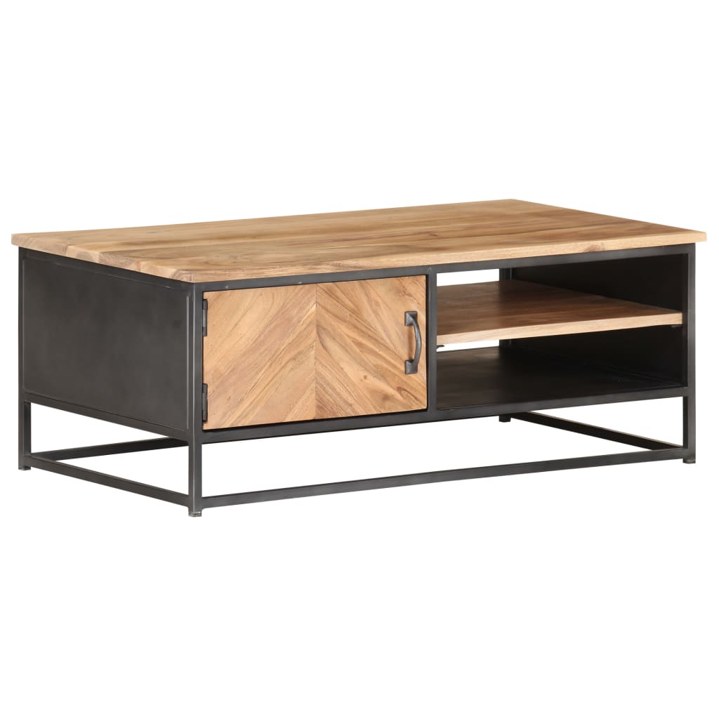 Coffee Table 90x50x35 cm Solid Acacia Wood- Coffee Tables - HomeShopIreland - Home Shop Ireland - Coffee Tables - Coffee Table 90x50x35 cm Solid Acacia Wood