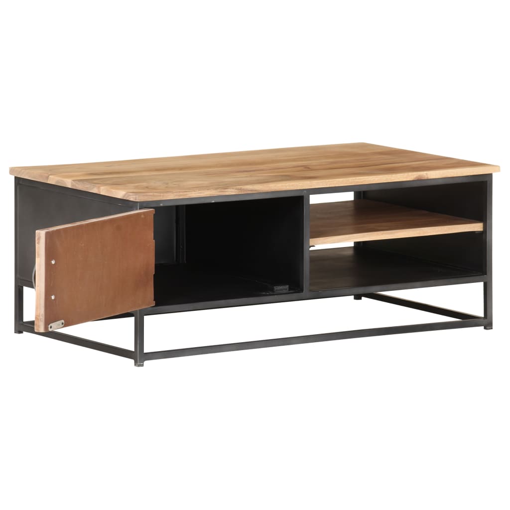 Coffee Table 90x50x35 cm Solid Acacia Wood- Coffee Tables - HomeShopIreland - Home Shop Ireland - Coffee Tables - Coffee Table 90x50x35 cm Solid Acacia Wood