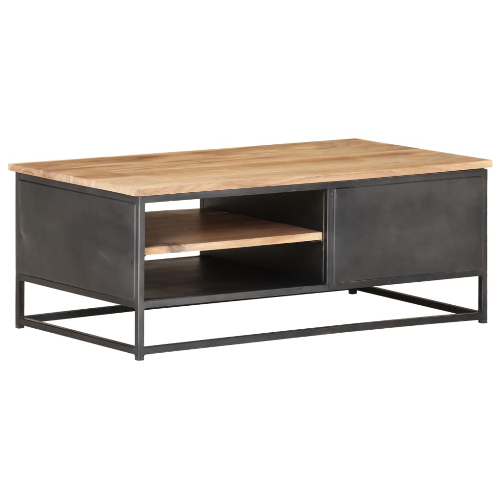 Coffee Table 90x50x35 cm Solid Acacia Wood- Coffee Tables - HomeShopIreland - Home Shop Ireland - Coffee Tables - Coffee Table 90x50x35 cm Solid Acacia Wood