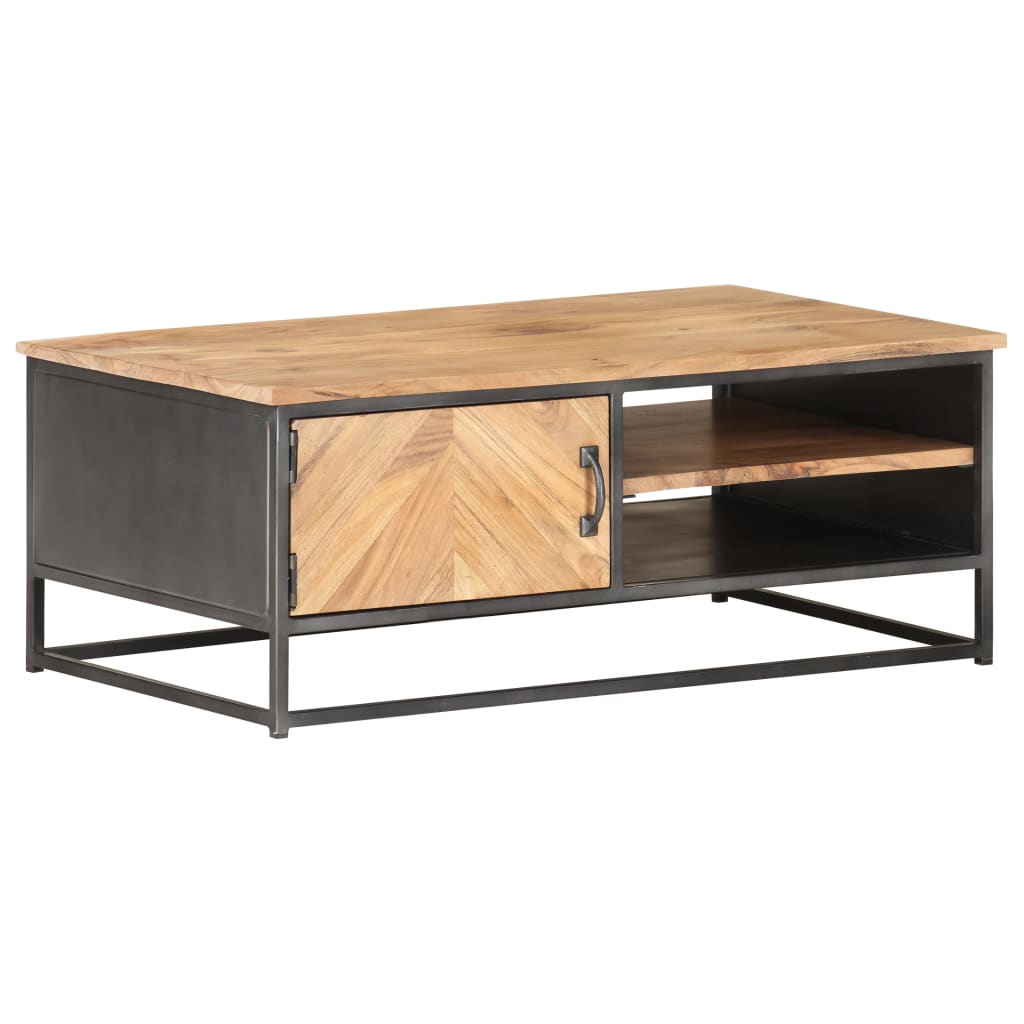 Coffee Table 90x50x35 cm Solid Acacia Wood- Coffee Tables - HomeShopIreland - Home Shop Ireland - Coffee Tables - Coffee Table 90x50x35 cm Solid Acacia Wood