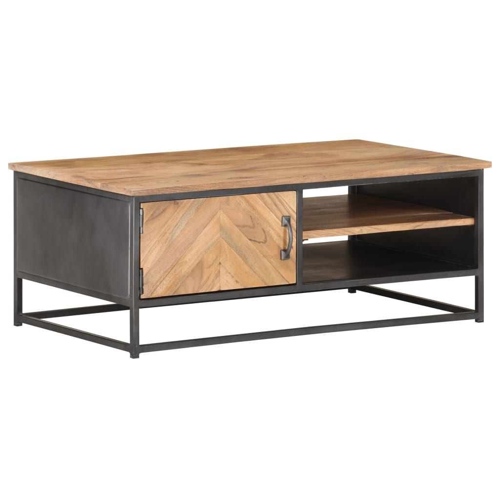 Coffee Table 90x50x35 cm Solid Acacia Wood- Coffee Tables - HomeShopIreland - Home Shop Ireland - Coffee Tables - Coffee Table 90x50x35 cm Solid Acacia Wood