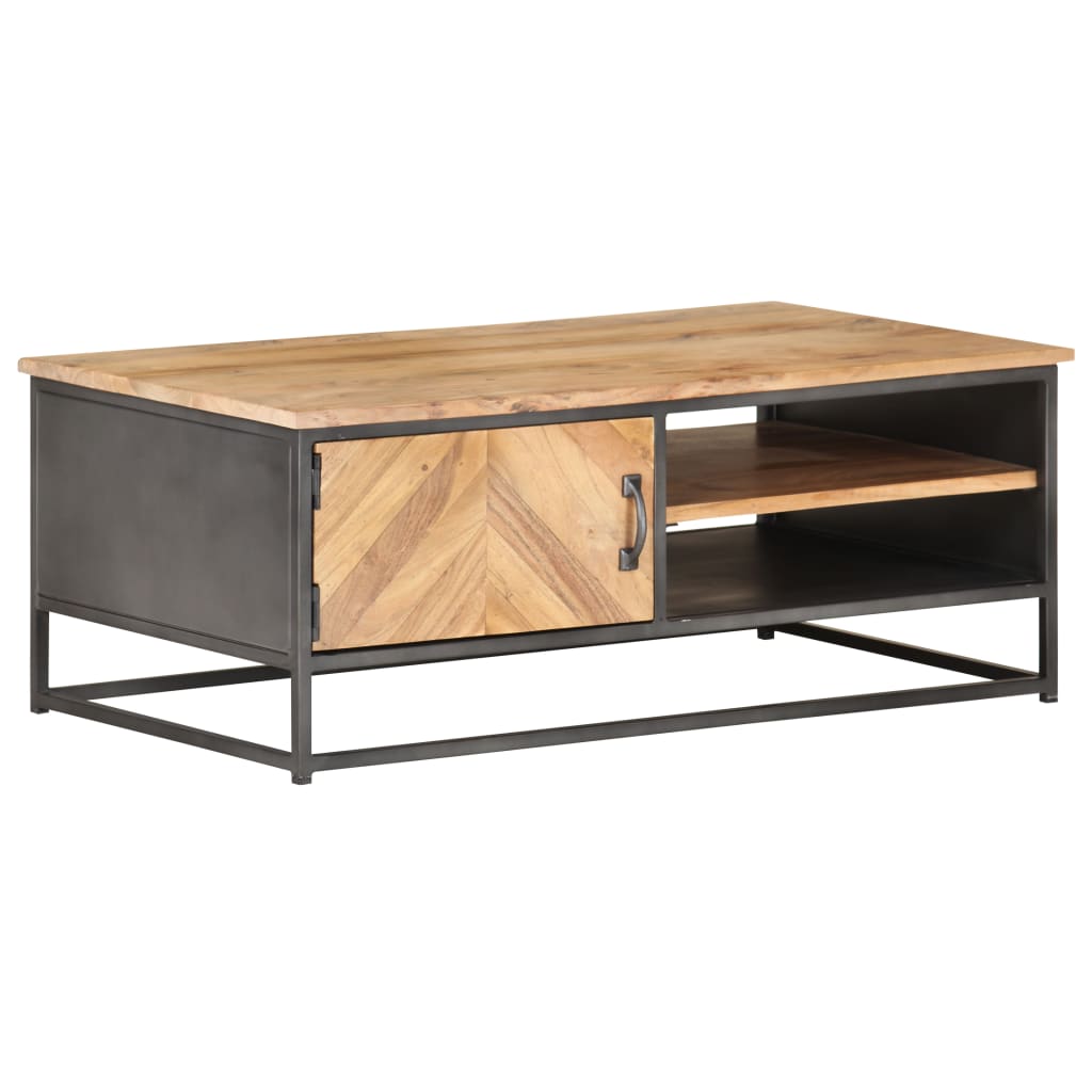 Coffee Table 90x50x35 cm Solid Acacia Wood- Coffee Tables - HomeShopIreland - Home Shop Ireland - Coffee Tables - Coffee Table 90x50x35 cm Solid Acacia Wood