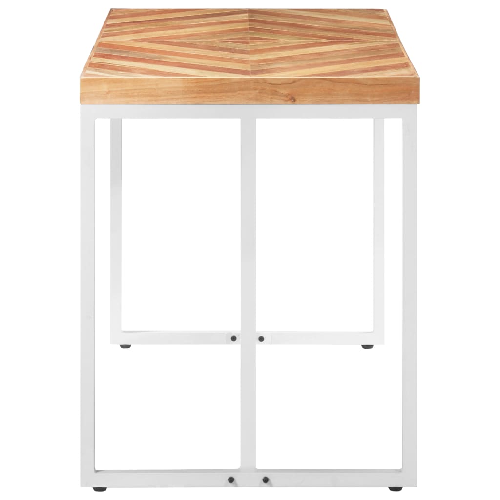 Dining Table 120x60x76 cm Solid Acacia and Mango Wood- Kitchen & Dining Room Tables - HomeShopIreland - Home Shop Ireland - Kitchen & Dining Room Tables - Dining Table 120x60x76 cm Solid Acacia and Mango Wood