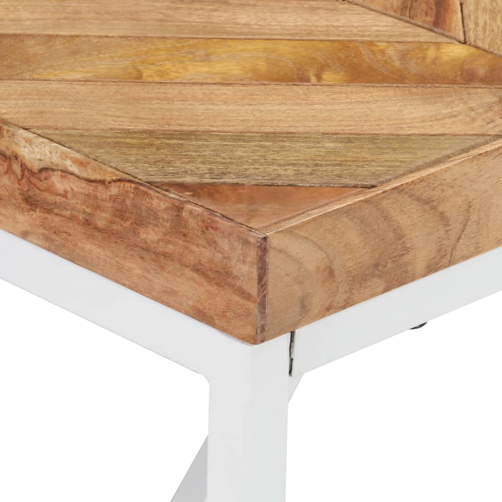 Dining Table 180x90x76 cm Solid Acacia and Mango Wood- Kitchen & Dining Room Tables - HomeShopIreland - Home Shop Ireland - Kitchen & Dining Room Tables - Dining Table 180x90x76 cm Solid Acacia and Mango Wood