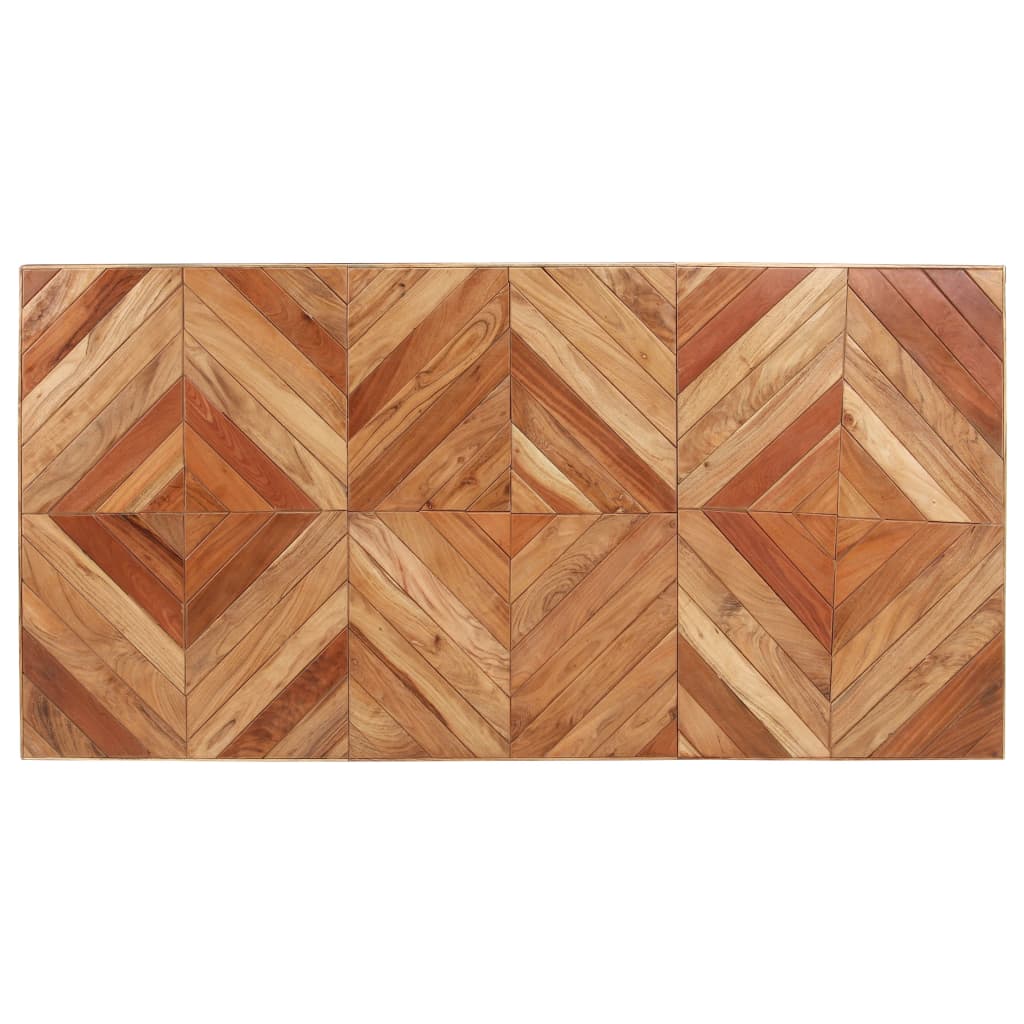 Dining Table 180x90x76 cm Solid Acacia and Mango Wood- Kitchen & Dining Room Tables - HomeShopIreland - Home Shop Ireland - Kitchen & Dining Room Tables - Dining Table 180x90x76 cm Solid Acacia and Mango Wood